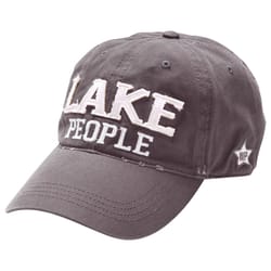 Pavilion We People Lake People Baseball Cap Dark Gray One Size Fits All
