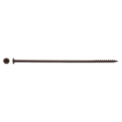 Big Timber No. 14 Sizes X 7 in. L Star Button Top Head Coarse Gutter Screws