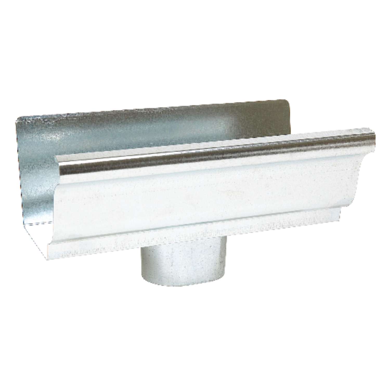 Amerimax 4.5 in. H x 4.5 in. W x 8 in. L Metallic Galvanized Steel K