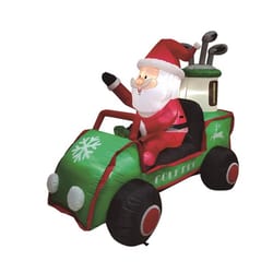 Celebrations Santa in Golf Cart 6 ft. Inflatable