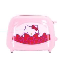 Uncanny Brands Plastic Pink 2 slot Toaster 7 in. H X 10 in. W X 6 in. D