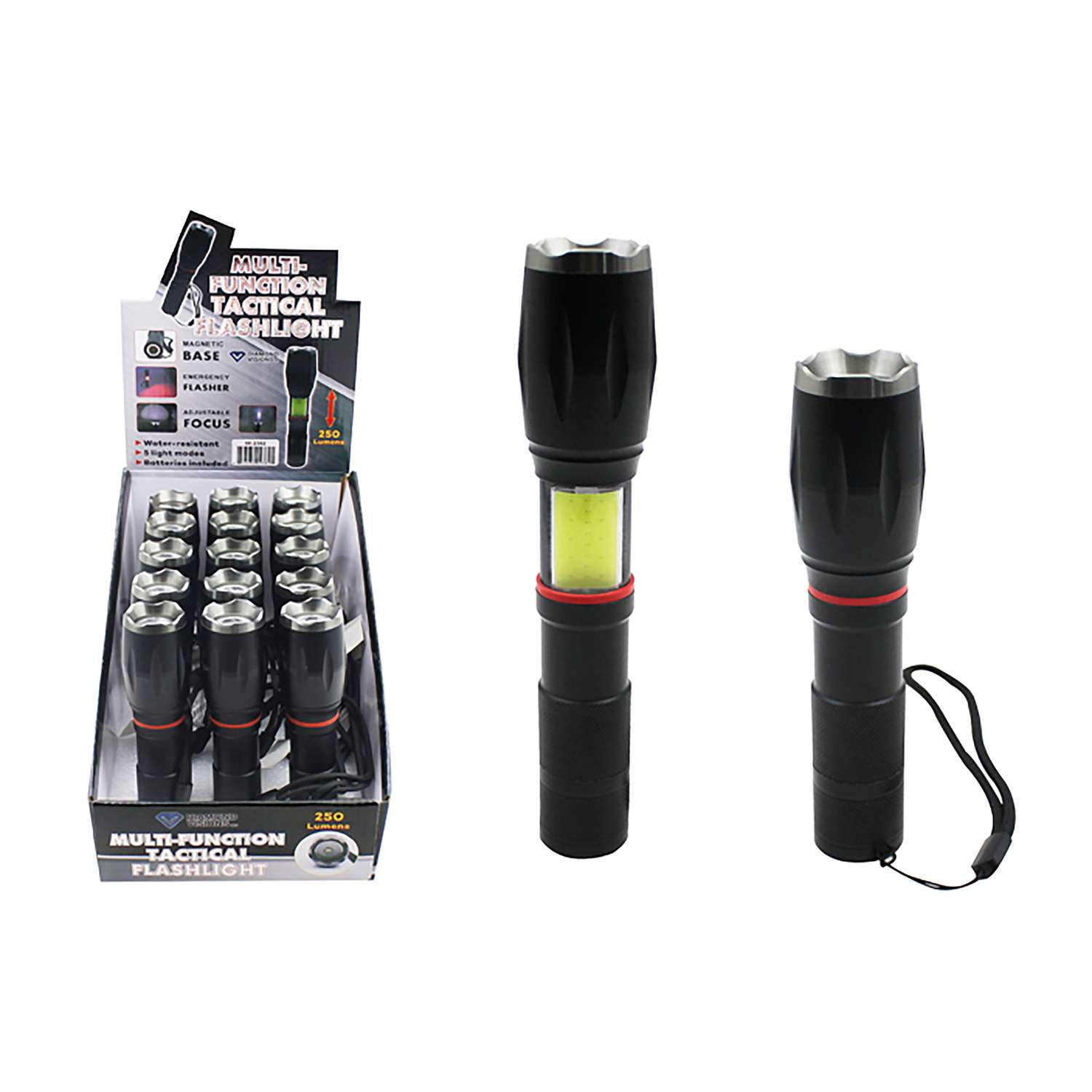 Diamond Visions 250 lm Black LED Flashlight AAA Battery Ace Hardware