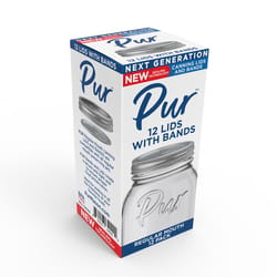 Pur Mason Regular Mouth Canning Lids and Bands 12 pk