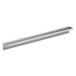 Dolle 1.9 in. H X 31.5 in. W X 1.6 in. D Silver Aluminum Shelf Bracket