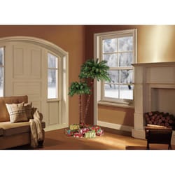 Puleo International 6 ft. Slim Incandescent 175 ct Artificial Palm Tree