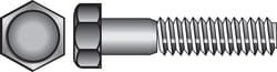 HILLMAN 5/8 in. D X 5 in. L Zinc Plated Steel Hex Bolt 25 pk