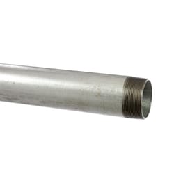 United Pipe & Steel 1-1/4 in. D X 10 ft. L Galvanized Steel Pipe