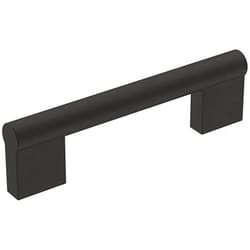 Amerock Versa Bar Cabinet Pull 3-3/4 in. Matte Black 1 pk