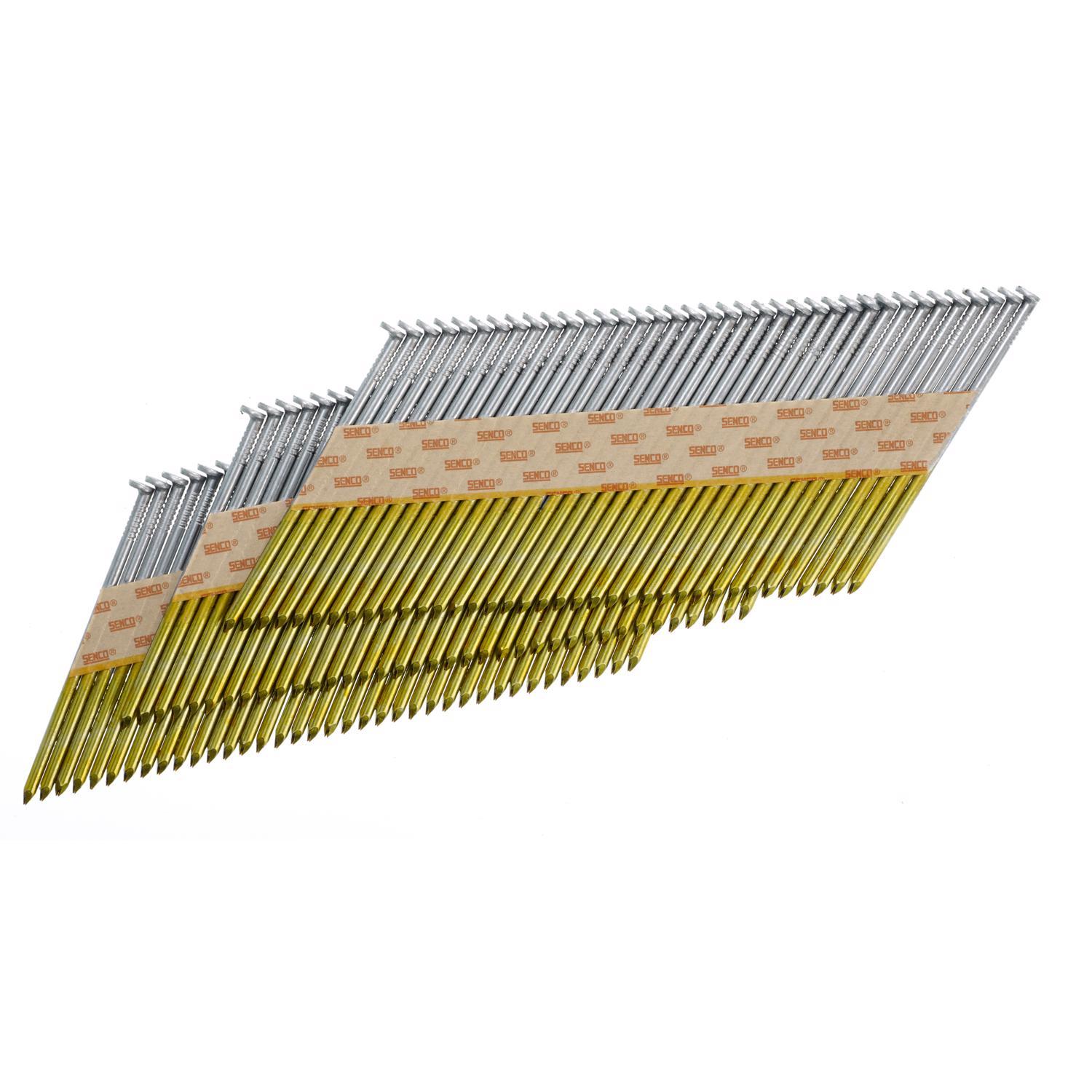 Photos - Nail / Screw / Fastener Senco ProHead 3-1/4 in. L X 16 Ga. Angled Strip Hot-Dip Galvanized Framing 