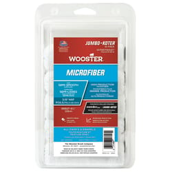 Wooster Jumbo Koter Microfiber 4.5 in. W X 3/8 in. S Mini Paint Roller Cover 10 pk