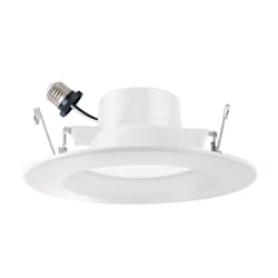 MaxLite White 5 in. W LED Recessed Downlight 10.5 W