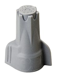 Gardner Bender Hex-Lok 14-6 Ga. Copper Wire Connectors Gray 15 pk