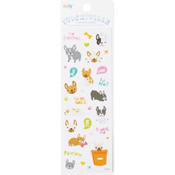 OOLY Stickiville frenchies Stickers 2 pk