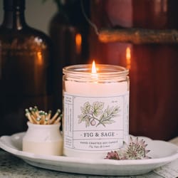 Finding Home Farms White Fig & Sage Scent Candle 11 oz