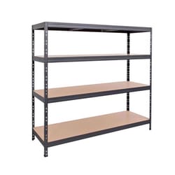 Ar Shelving Garage Series 71 in. H X 59.4 in. W X 18 in. D Metal Shelving Unit