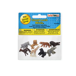 Safari Ltd. Good Luck Minis Wild Fun Toys 8 pc