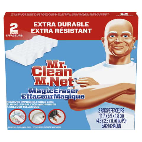 Mr. Clean Xtra power Heavy Duty Magic Eraser For Multi-Purpose 4.6 in. L 2  pk - Ace Hardware