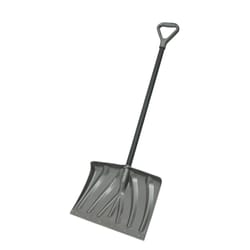 Suncast Grain Scoop 18 in. W X 51 in. L Graphite Shovel