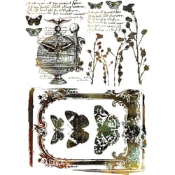 Maisie & Willow 22 in. L Matte Multicolored Plastic Decor Transfer