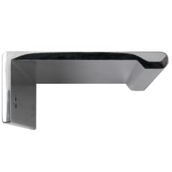 Laurey Rectangle Edge Pull 6 in. Polished Chrome Silver 1 pk