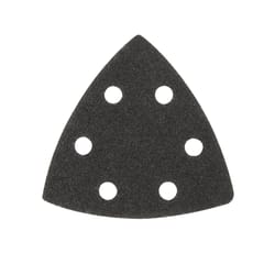 Milwaukee 3-1/2 in. Silicon Carbide 60 Grit Triangular Sanding Paper 6 pk