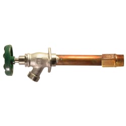Arrowhead Brass 1/2 FIP X 3/4 in. MIP Brass Wall Hydrant
