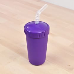 Re-Play Amethyst Plastic Lid w/Straw 10oz. Cup 1 pk