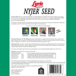 Lyric Finch Wild Bird Food Nyjer Seed 3 lb.