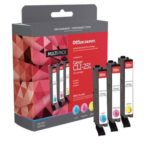 Office Depot Ink Cartridge 3 pk - Ace Hardware