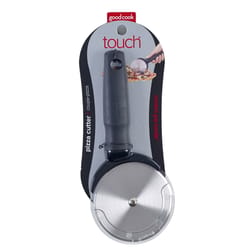 Good Cook Touch Black/Silver Stainless Steel Pizza Cutter