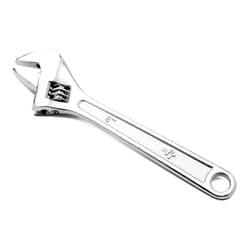 Performance Tool Adjustable Wrench 8 in. L 1 pc