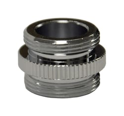 Danco Male Thread 3/4 in.-27M x 3/4 in.-27 Chrome Plated Aerator Adapter