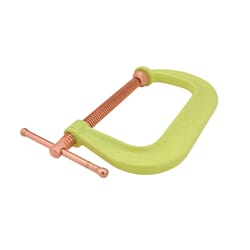 Wilton Spark-Duty 2-10 in. X 5-3/8 in. D Hi-Vis C-Clamp 8000 lb 1 pc