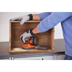 Black+Decker 20V MAX Cordless 5 in. Random Orbit Sander Kit (Battery & Charger)