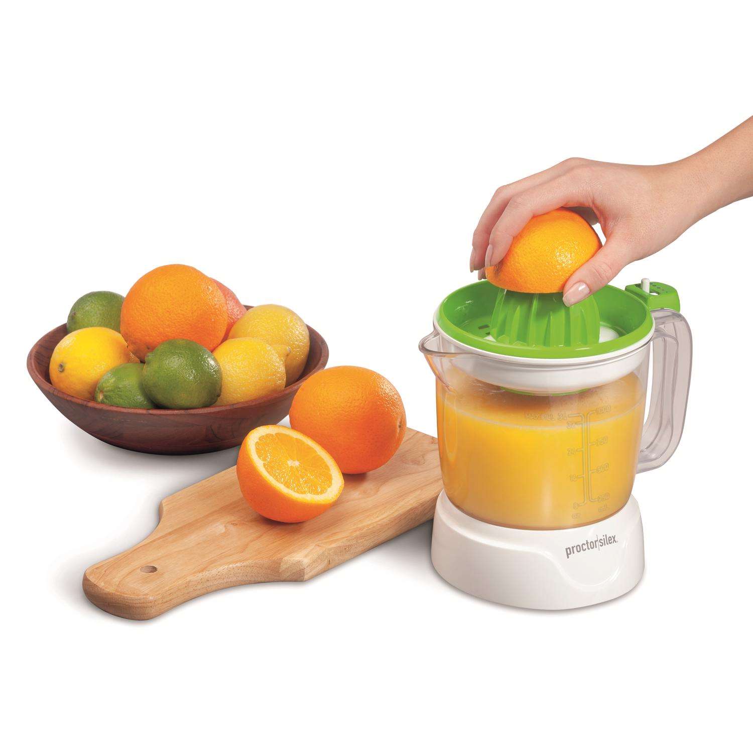 Proctor Silex White Plastic 34 oz. Citrus Juicer