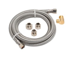 Ace 3/8 in. FIP in. X 1/2 in. D FIP 48 in. Braided Stainless Steel Dishwasher Supply Line