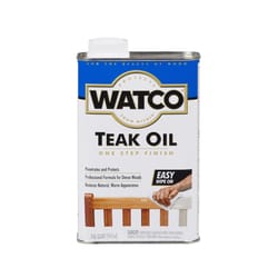 Watco Transparent Clear Oil-Based Teak Oil 1 qt