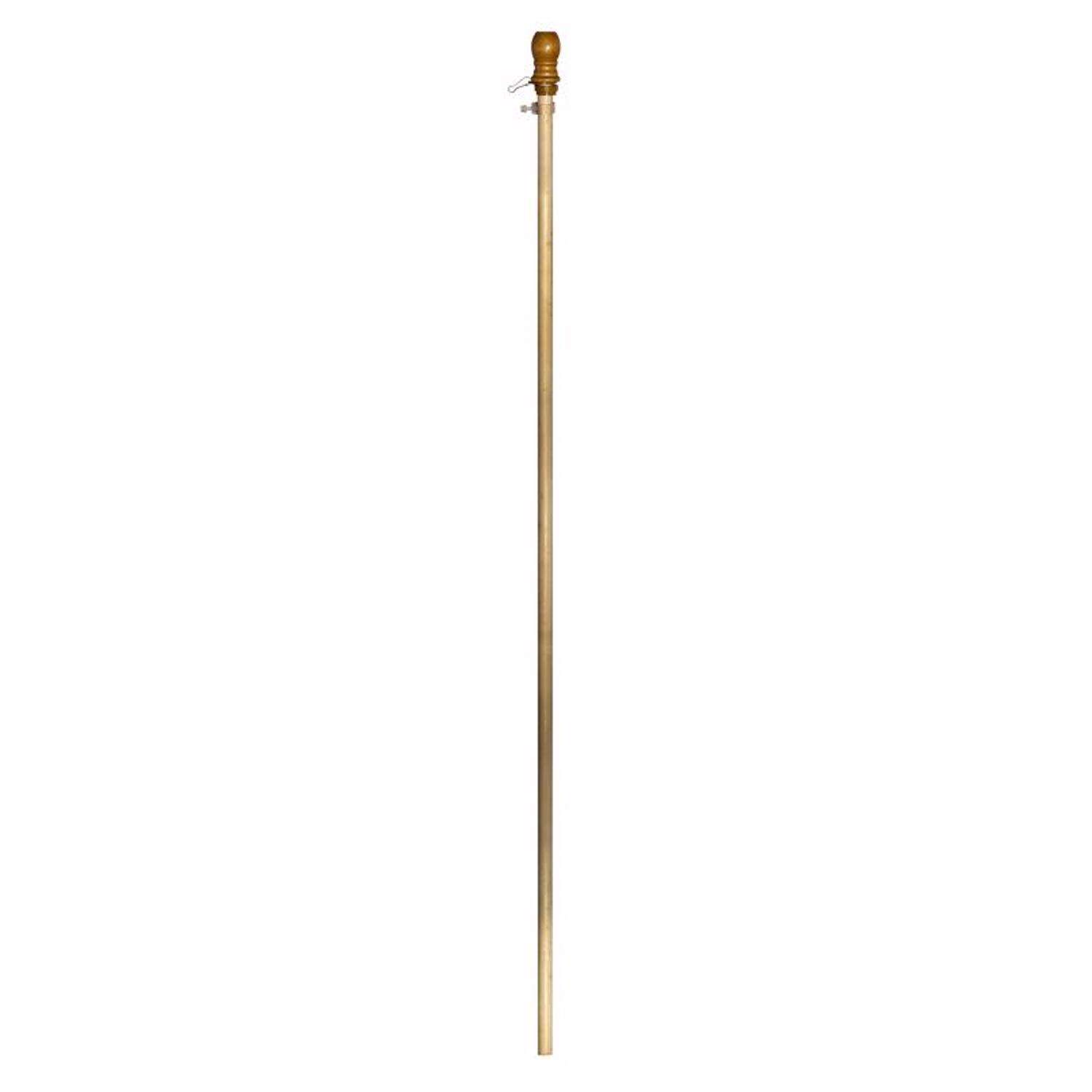 Valley 5 ft. L Wood Flag Pole Ace Hardware