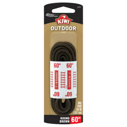 Kiwi Outdoor 60 in. Brown Boot Laces