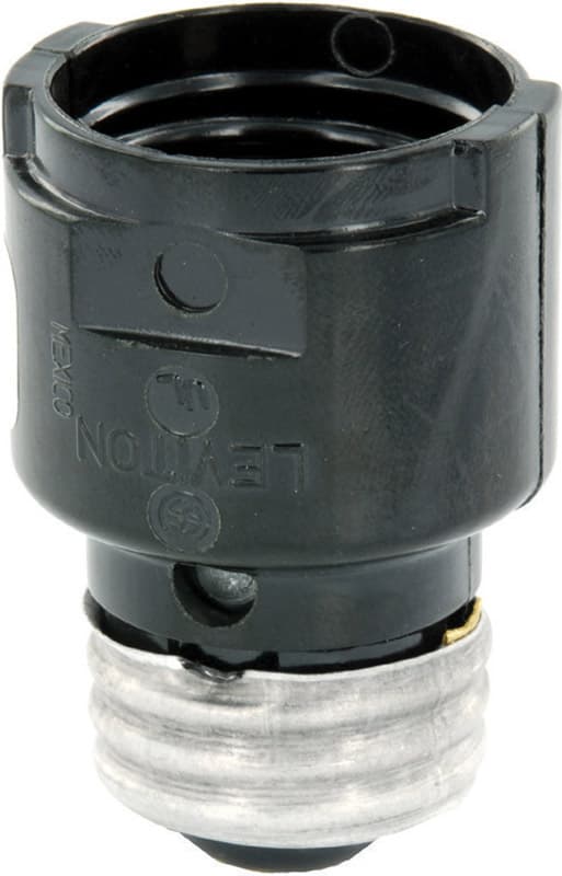 02006-000 Leviton Phenolic Incandescent Medium Base Socket E sku 02006-000