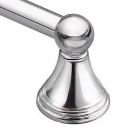 Moen Preston Chrome Towel Bar 18 in. L Zinc