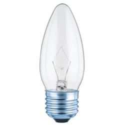Westinghouse 40 W B11 Decorative Incandescent Bulb E26 (Medium) White 2 pk