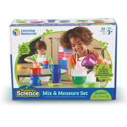 Learning Resources Primary Science Mix & Measure Set Multicolored 22 pc