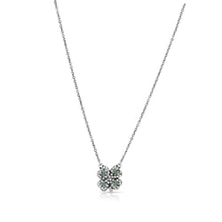 Montana Silversmiths Women's 4H Clover Silver Necklace Water Resistant