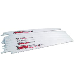 Blu-Mol Xtreme Xtreme 9 in. Bi-Metal Reciprocating Saw Blade 6 TPI 20 pk