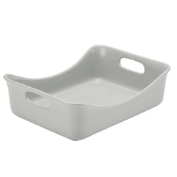 Rachael Ray 9 in. W X 12 in. L Baking Dish Gray 1 pc