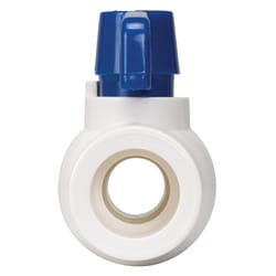 Homewerks 1-1/2 in. PVC Slip Ball Valve Full Port