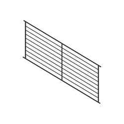 Fortress Building Products Fe26 Axis Horizontal Stair Panel 40 in. H X 1 in. W X 96 in. L Steel Stai