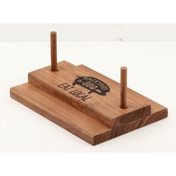 Open Road Brands Butcher Baker BBQ Maker Eat Local Napkin Holder Wood 1 pk