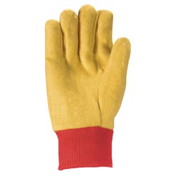 Wells Lamont Men's Indoor/Outdoor Chore Gloves Yellow One Size Fits All 1 pair